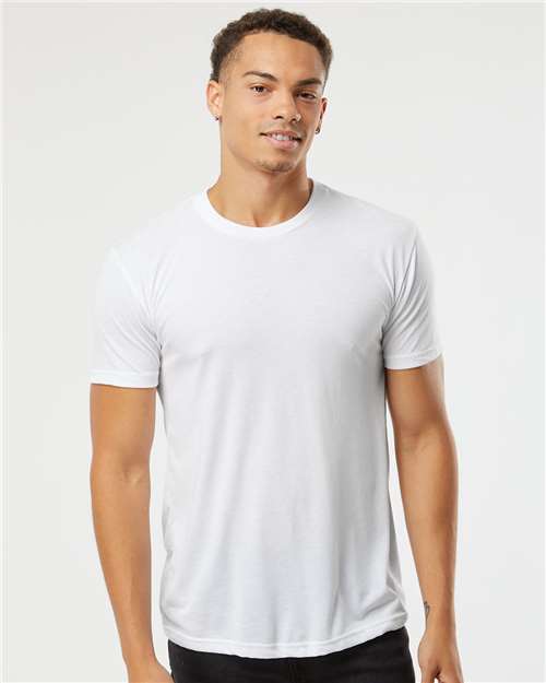 White Triblend T-Shirt - 6010