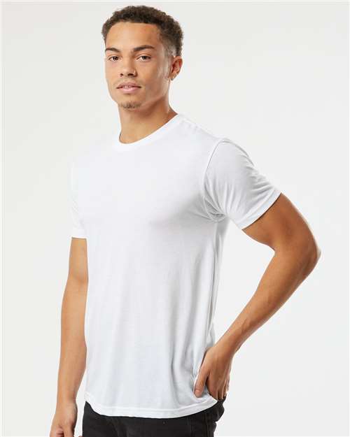 White Triblend T-Shirt - 6010