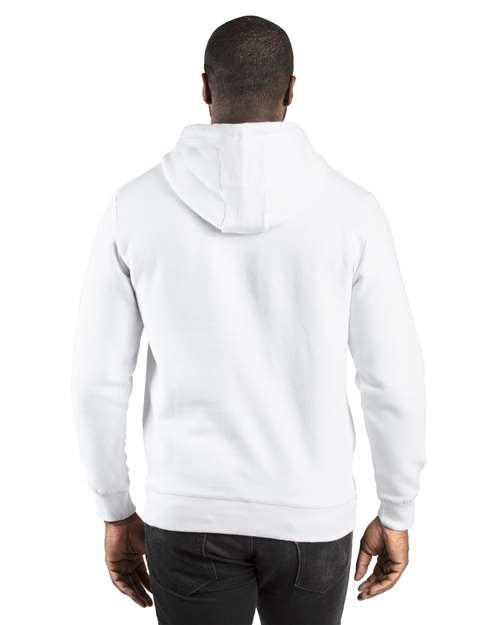 White Ultimate Fleece Pullover Hooded Sweatshirt - 320H