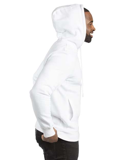 White Ultimate Fleece Pullover Hooded Sweatshirt - 320H