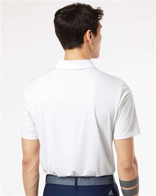 White Ultimate Solid Polo - A514