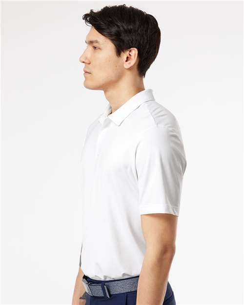 White Ultimate Solid Polo - A514