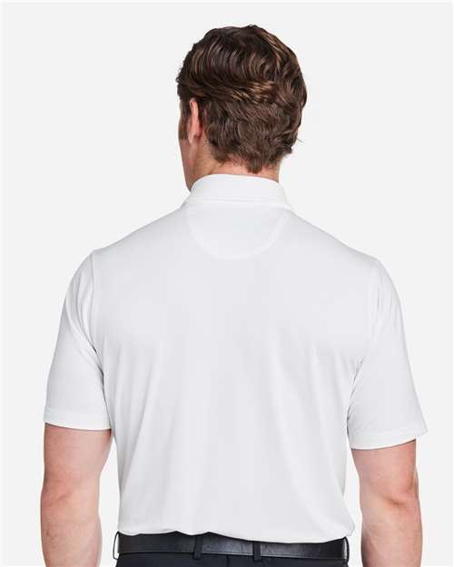 White USA Made Tournament Solid Tech Polo - F31534