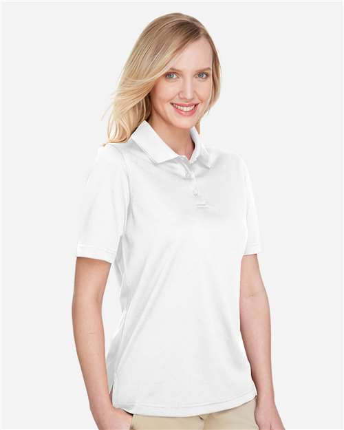 White Women's Advantage Snag Protection Plus Polo - M348W