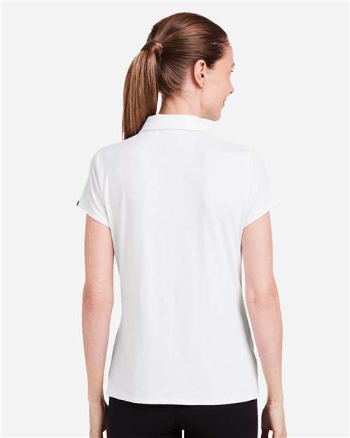 White Women's Air Lightweight Polo - TW938