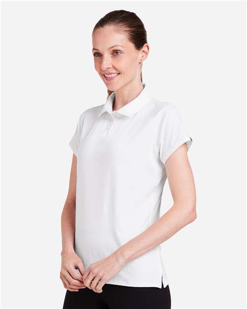 White Women's Air Lightweight Polo - TW938