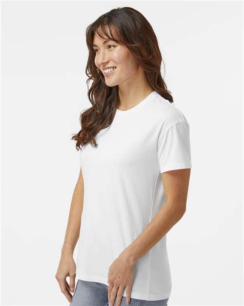 White Women's CVC Relaxed T-Shirt - 6600