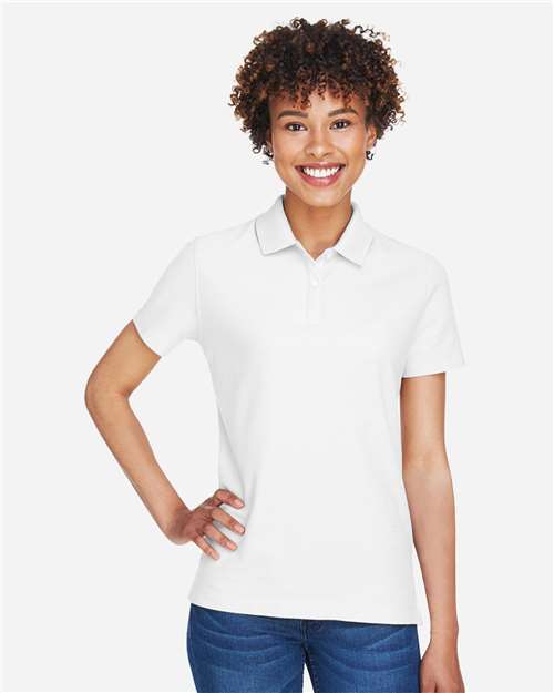White Women's DRYTEC20™ Performance Polo - DG150W