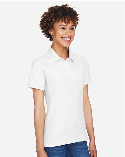 White Women's DRYTEC20™ Performance Polo - DG150W