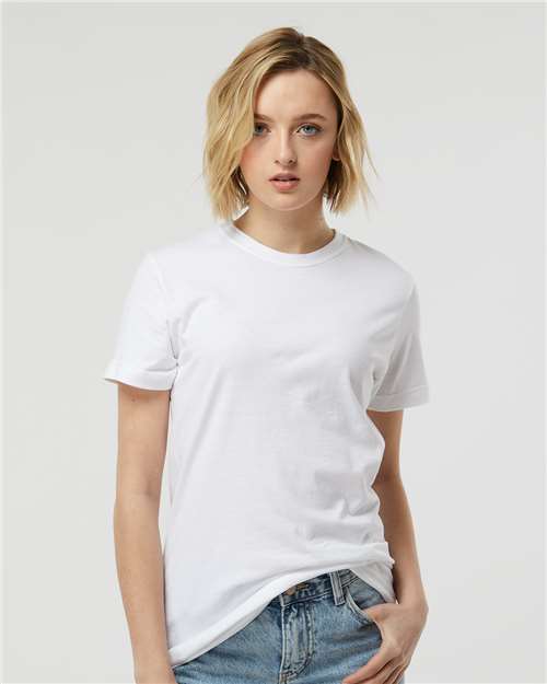 White Women's Fine Jersey Classic Fit T-Shirt - 216