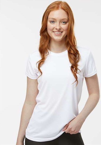 White Women's Islander Performance T-Shirt - 204