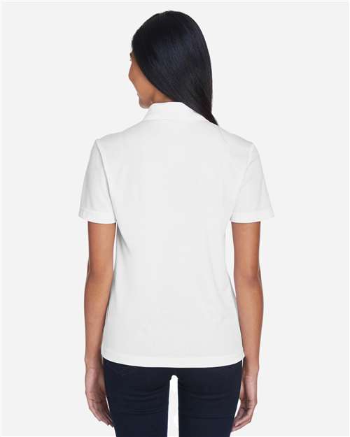 White Women's Origin Performance Piqué Polo with Pocket - 78181P