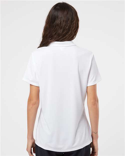 White Women's Performance Polo - A231
