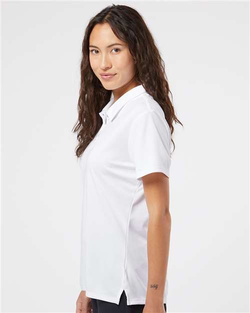 White Women's Performance Polo - A231