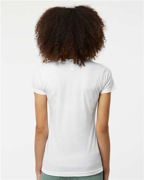 White Women's Poly-Rich T-Shirt - 240