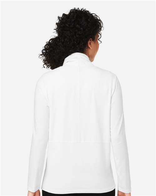 White Women's Raleigh Stretch Cardigan - DP125W