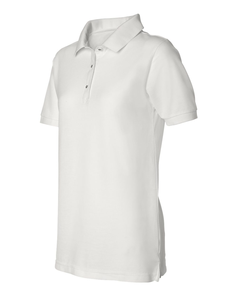 White Women's Silky Smooth Piqué Polo - 5500