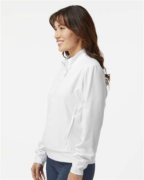White Women's Ultimate365 Quarter-Zip Pullover - A1002
