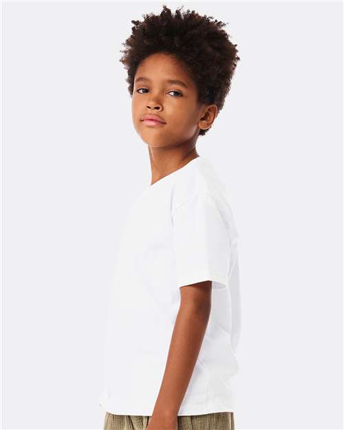 White Youth 6oz. Heavyweight Tee - 3010Y