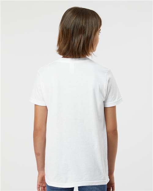 White Youth Fine Jersey T-Shirt - 235