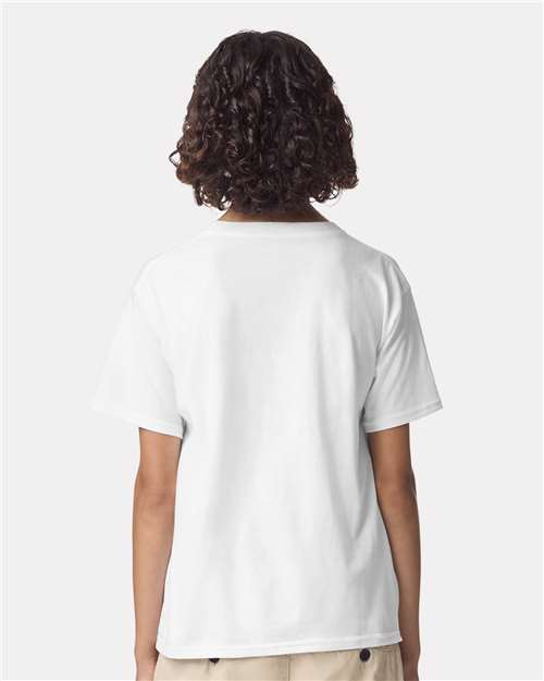 White Youth Fine Jersey Tee - 2001Y