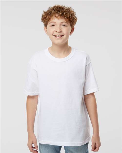 White Youth Gold Soft Touch T-Shirt - 4850