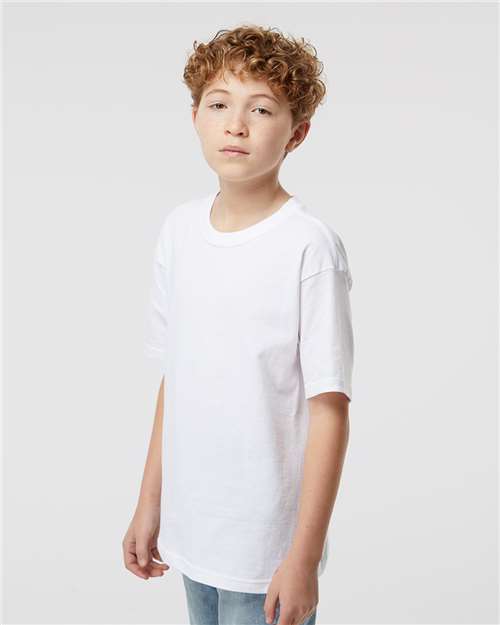 White Youth Gold Soft Touch T-Shirt - 4850