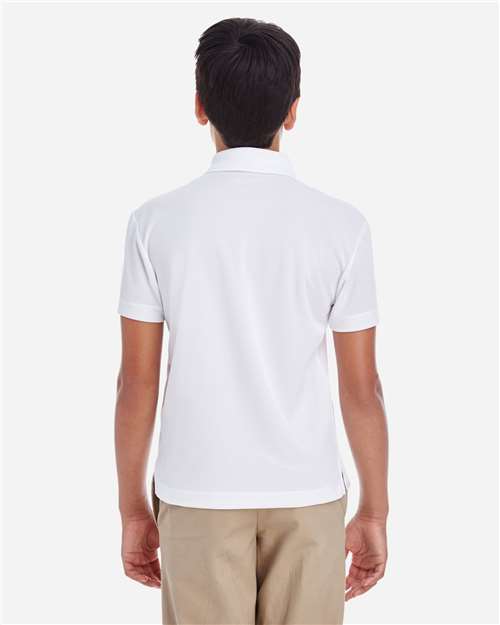 White Youth Origin Performance Piqué Polo - 88181Y