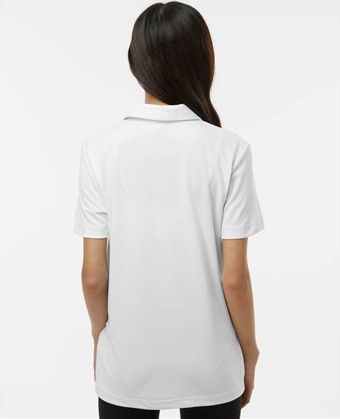 White Youth Performance Polo - A4000