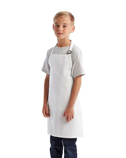 White Youth Recycled Apron - RP149