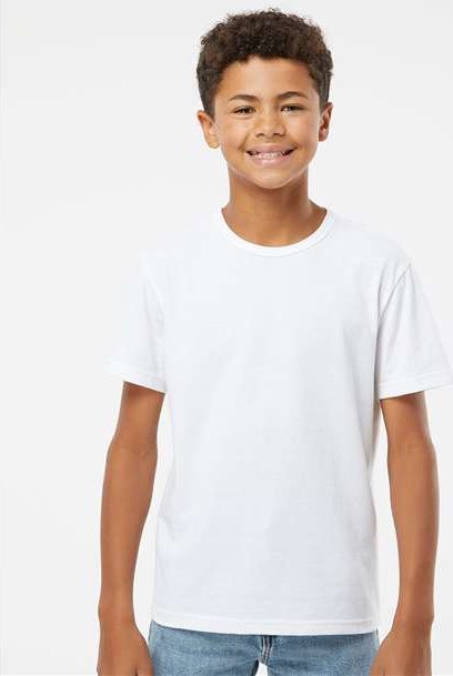 White Youth RecycledSoft™ T-Shirt - 2015