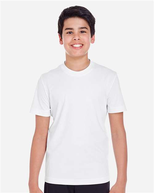 White Youth Zone Performance T-Shirt - TT11Y