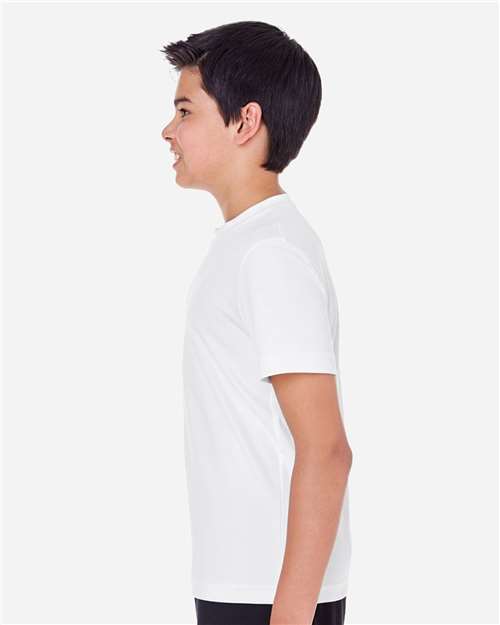 White Youth Zone Performance T-Shirt - TT11Y