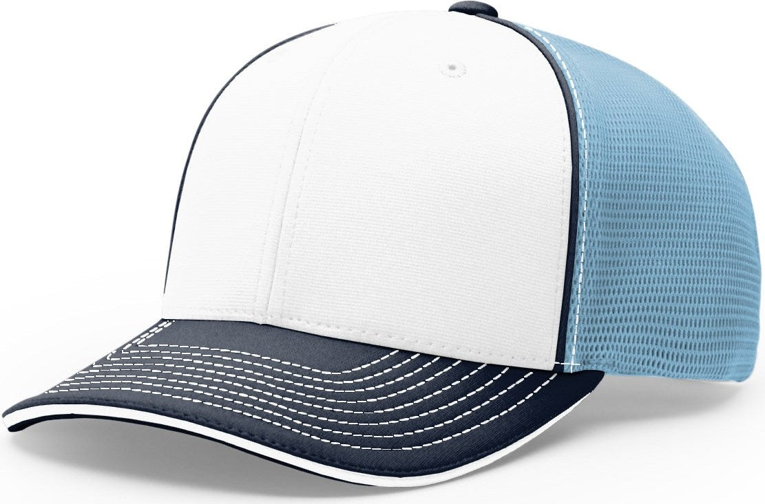 White/Columbia Blue/Navy Pulse Sportmesh R-Flex grouped