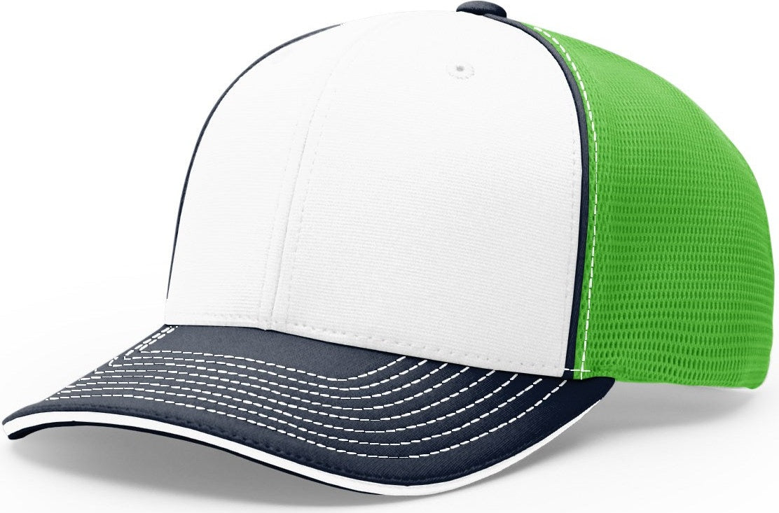 White/Neon Green/Navy Pulse Sportmesh R-Flex grouped