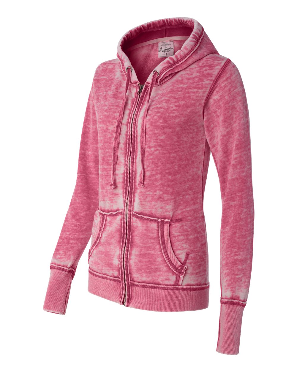 Wildberry Women's Zen Fleece Full-Zip Hooded Sweatshirt - 8913