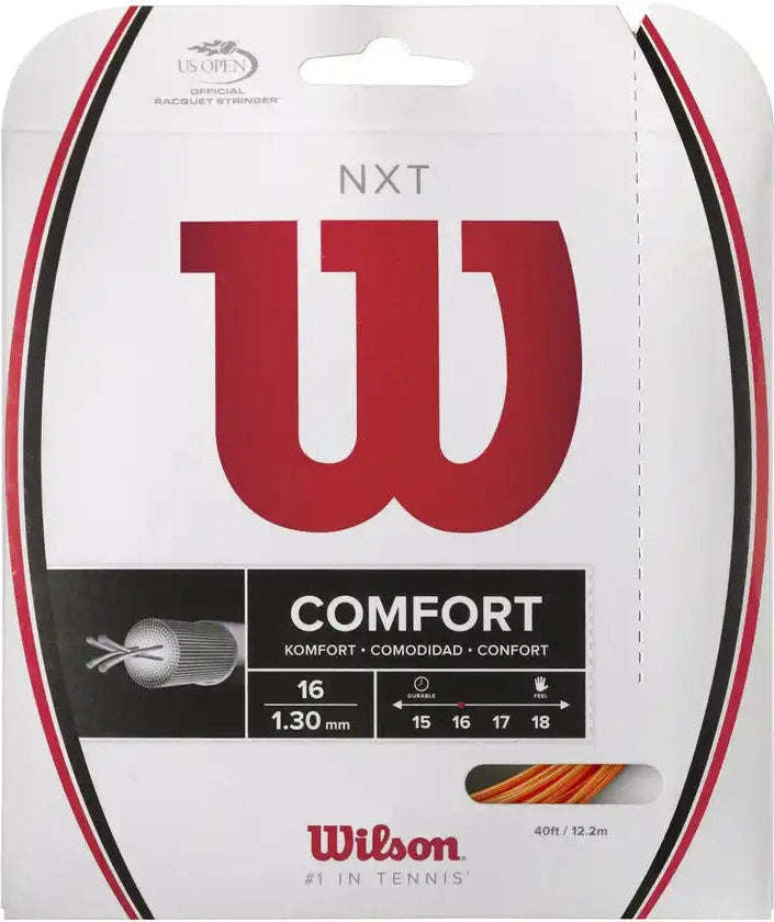 Wilson Nxt (neon Orange) Tennis String - Orange - 17
