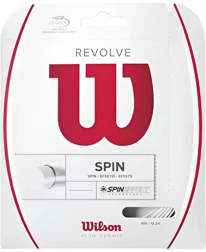 Wilson Revolve 16g Tennis String - White