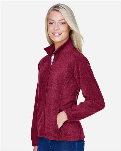Wine Women's Full-Zip Fleece - M990W