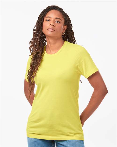 Yellow Combed Cotton T-Shirt - 602