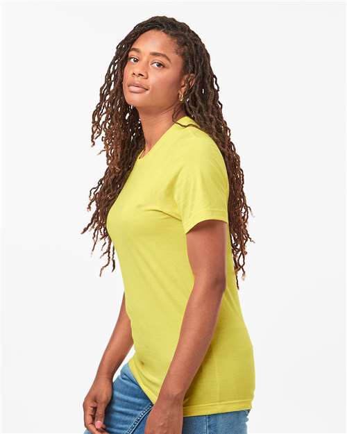 Yellow Combed Cotton T-Shirt - 602