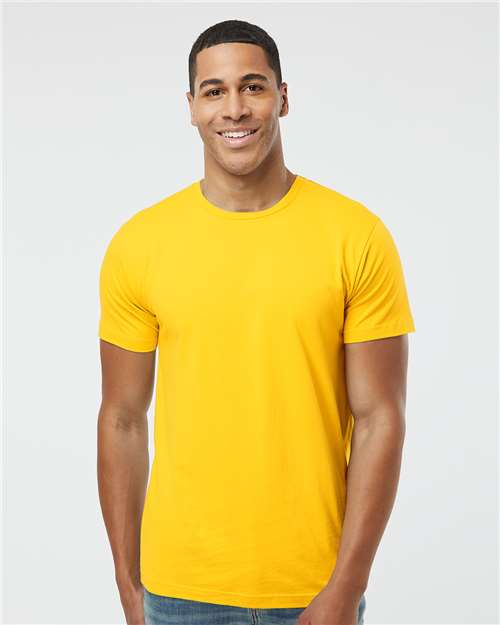 Yellow Fine Jersey Tee - 6901