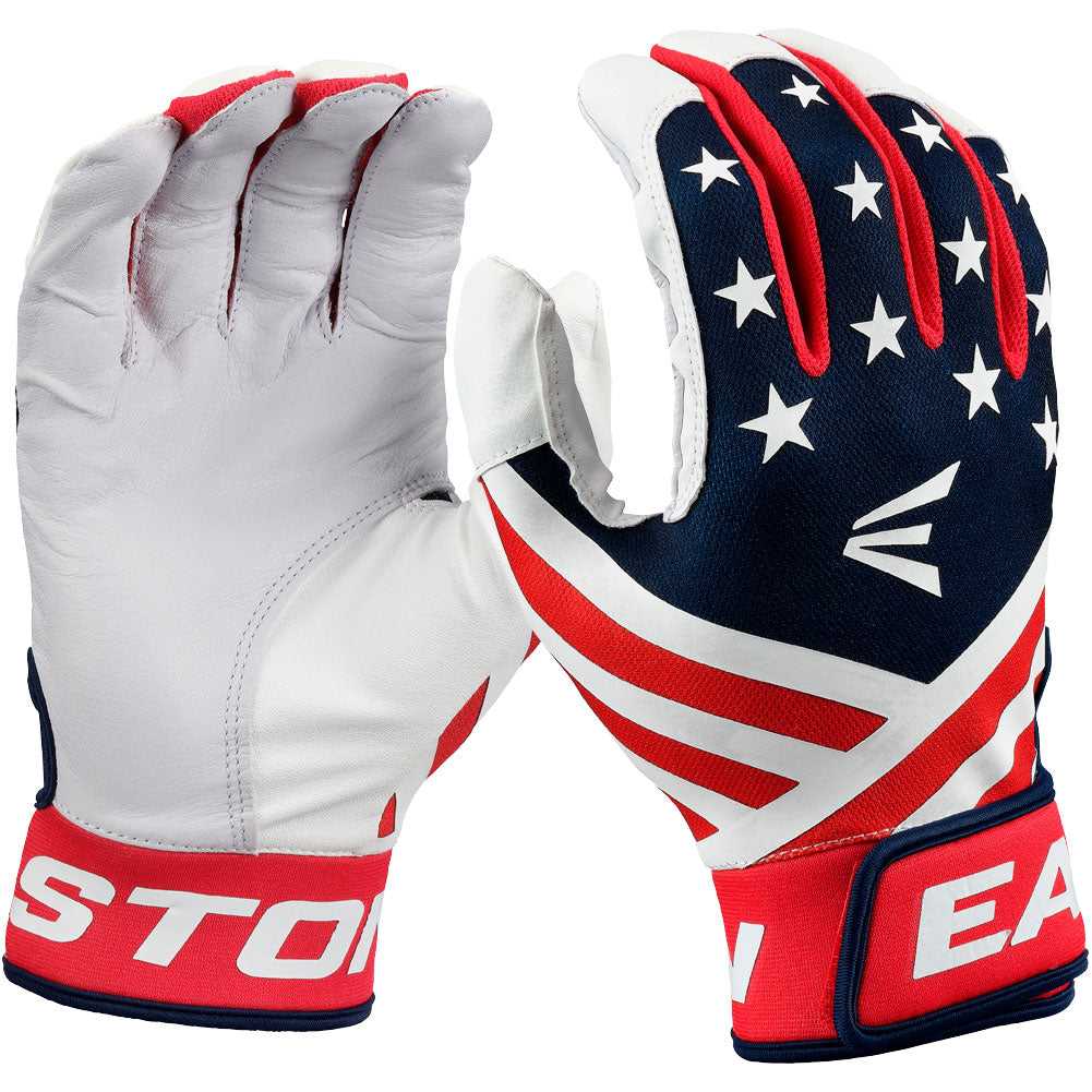 Easton MAV GT Youth Batting Gloves - USA - HIT a Double - 1