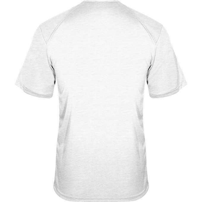 Badger Sport 1000 Fit Flex Tee - White - HIT a Double - 3
