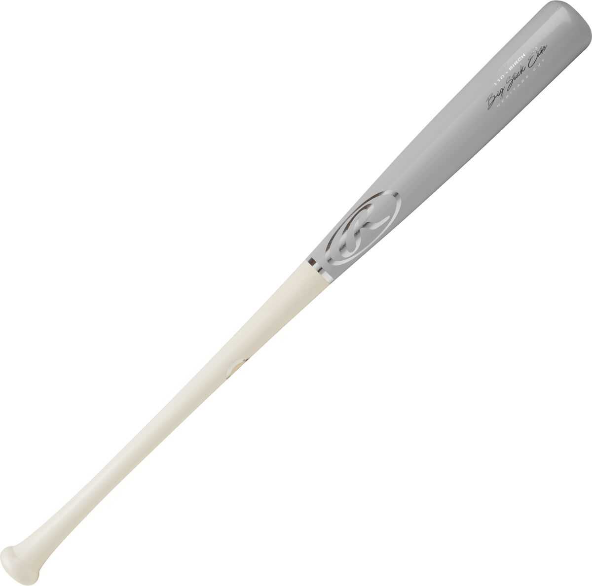 Rawlings 2021 Big Stick Elite 113 Birch Wood Bat - White Silver - HIT A Double