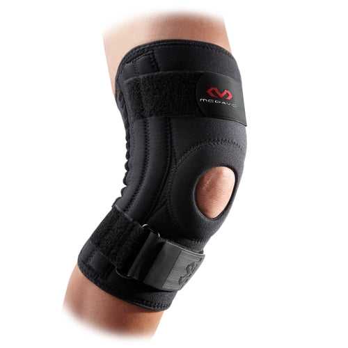 McDavid MD421 Knee Support with Stays Adult - Black - HIT a Double