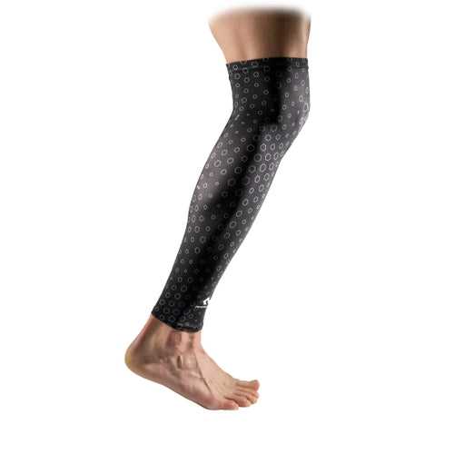 McDavid MD6578 Ucool Compression Leg Sleeves Pair Adult - Black - HIT a Double