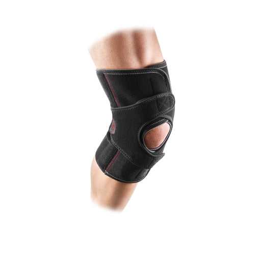 McDavid MD4201 Versatile Knee Wrap with Stays - Black - HIT a Double