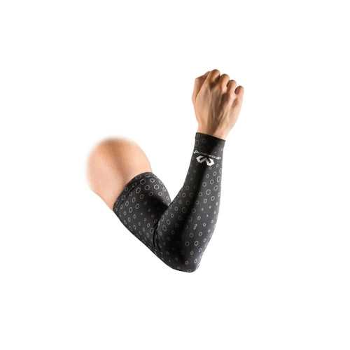 McDavid MD6579 Ucool Compression Arm Sleeves Pair Adult - Black - HIT a Double