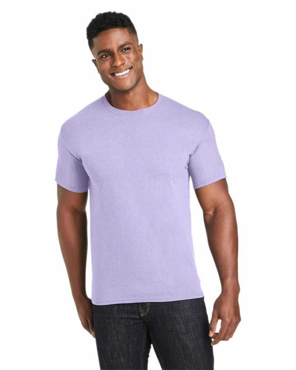 Hanes 42TB Perfect-T Triblend T-Shirt - Heather Violet Pale